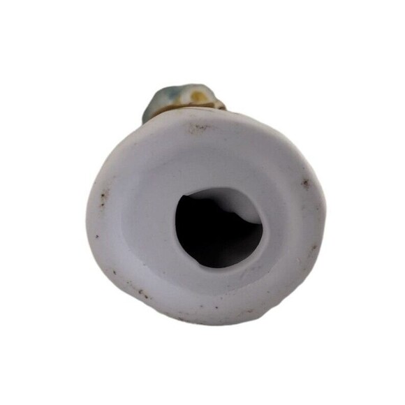 VTG Hand-Painted Dutch Boy Figurine In Brown Jacket Bow Tie Hat Lunch Box 6.5" - Picture 5 of 6